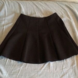 Topshop black skater skirt Size 2P
